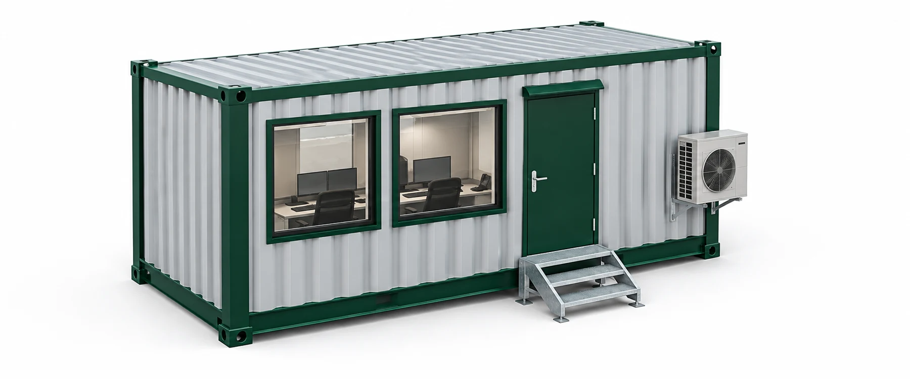 Container de comandă 20 ft pentru stații de agregate