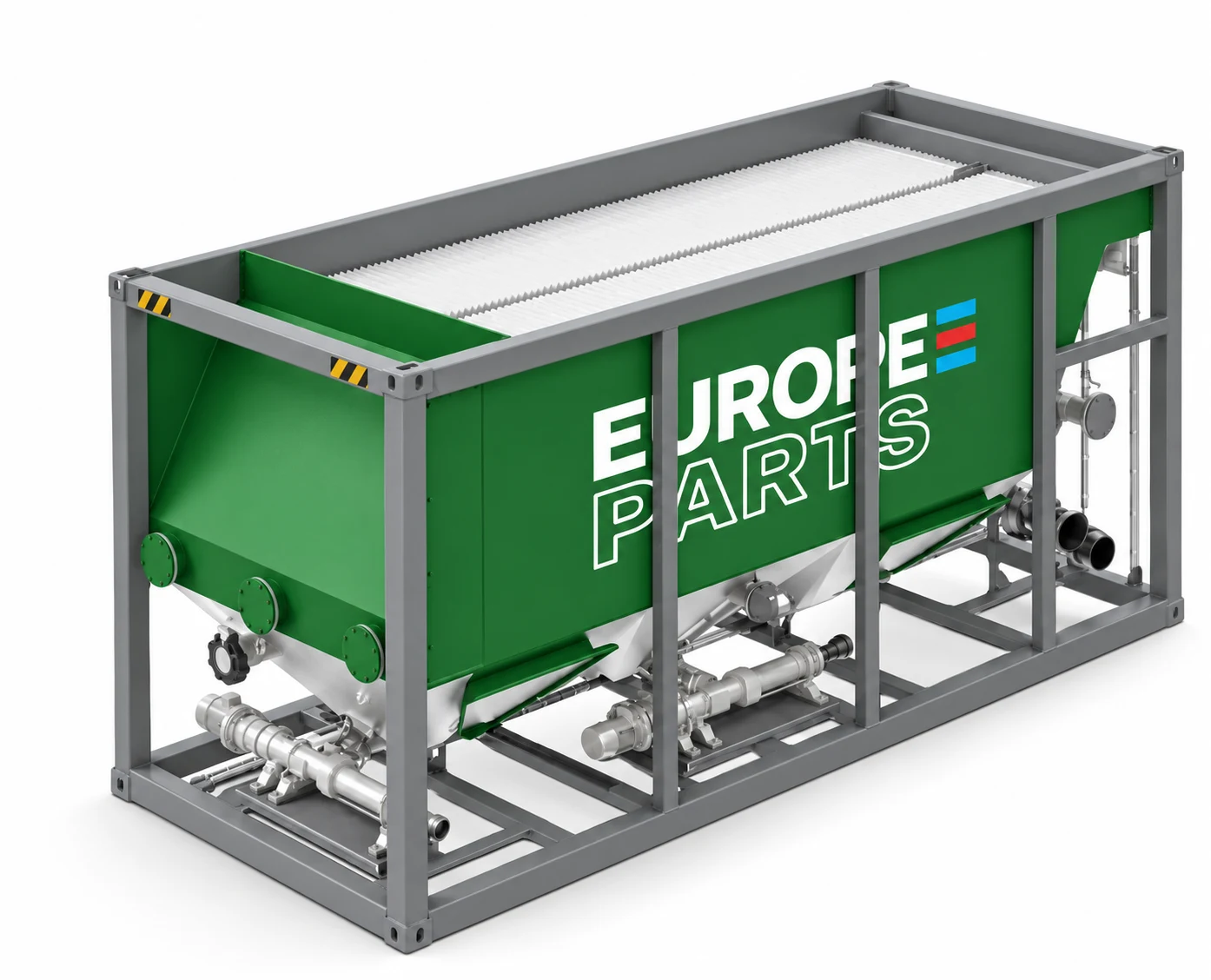 Decantor lamelar Europe Parts EP-WR150 pentru reciclarea apei